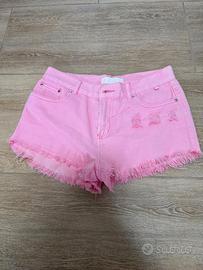Jeans Corti Rosa
