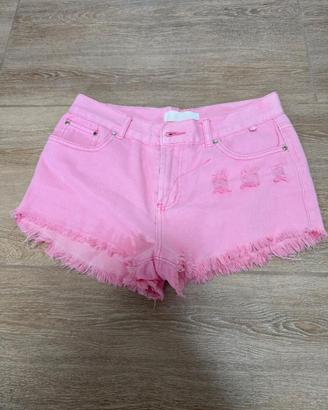 Jeans Corti Rosa
