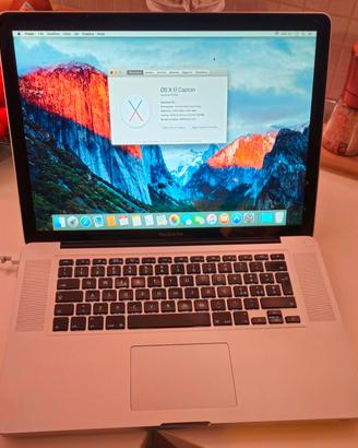 Macbook Pro A1286 Geforce