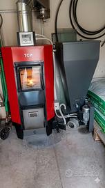 Stufa a biomassa TCM Mod. Mini – 32 kW –