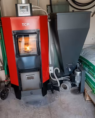 Stufa a biomassa TCM Mod. Mini – 32 kW –