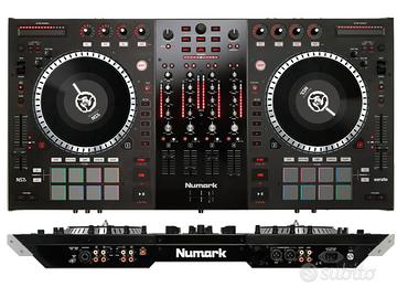 NUMARK NS7 II CONSOLE DJ PROFESSIONALE + DECKSAVER