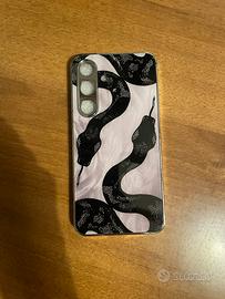 Cover Samsung Galaxy S25 con motivo serpenti