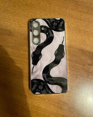 Cover Samsung Galaxy S25 con motivo serpenti