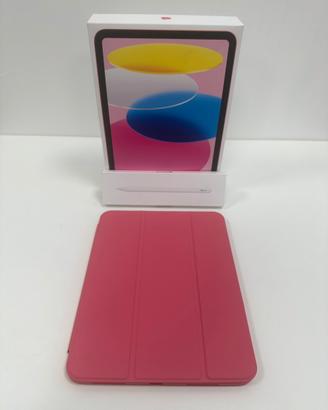 iPad 10ª gen. 10,9” 256 Wi-Fi + Pencil + cover
