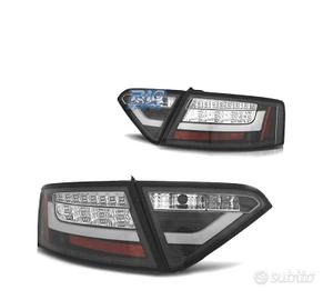 FANALI A LED BAR NERI PER AUDI A5 07-11