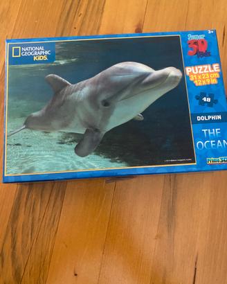 Puzzle in 3D delfino