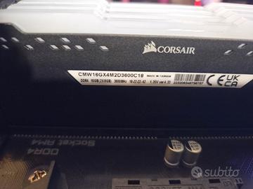 Ram Corsair Vengeance 3600 MHz Cl18