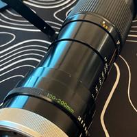 Teleobiettivo Canon 100-200 con custodia