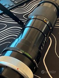 Teleobiettivo Canon 100-200 con custodia