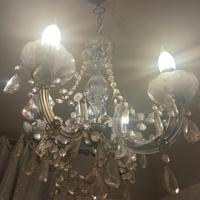 lampadario con pendenti