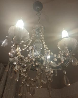 lampadario con pendenti