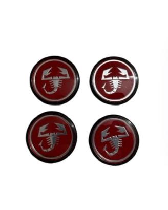 Borchie emblema fregio cerchi 500 abarth