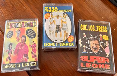 3 Musicassette di Leone di Lernia