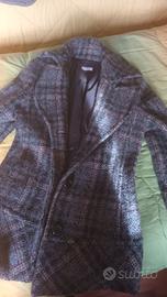 Max &Co. cappotto Tartan grigio lana