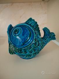 pesce ceramica Bitossi Aldo londi anni 60
