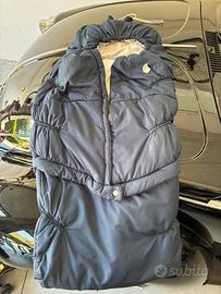 Sacco termico Bamboom Baby Igloo passeggino blu