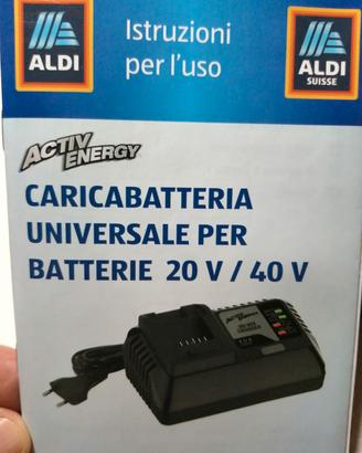 batteria e carica batteria per utensili Ferrex 