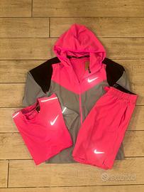 Nike Miller set grigio e rosa M