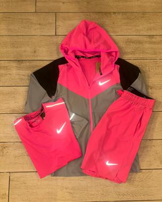 Nike Miller set grigio e rosa M