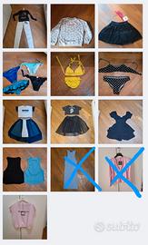 stock abiti primav-'estate tg 12 anni e tg S adole