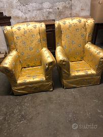 Coppia poltrone bergere