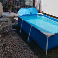 piscina fuori terra Intex metal frame