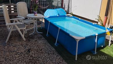 piscina fuori terra Intex metal frame