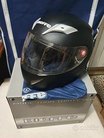 Casco Bieffe nero opaco XS