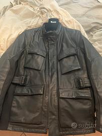 Giacca moto in pelle STUD mai usata