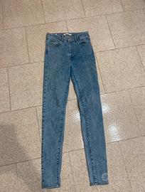 Jeans levi’s mile super skinny premium taglia 42