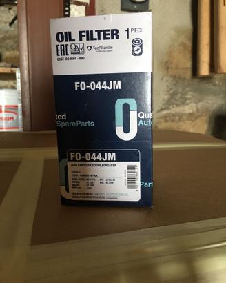 Filtro olio Audi a4 tdi jeep