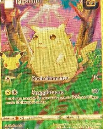 Pikachu 5 Holofoil (Holo Rare) IT Near Mint