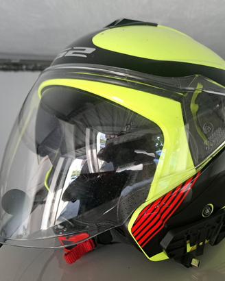 casco ls2 taglia s fluo