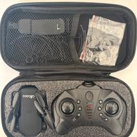 Drone con videocamera per foto e video