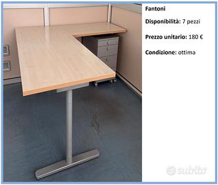 Stock arredi ufficio di qualità – scrivanie