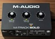 M AUDIO M TRACK SOLO INTERFACCIA AUDIO