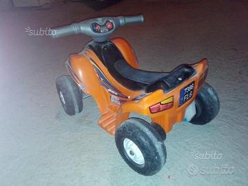 Quad arancione per bimbo da 1 a 4 anni