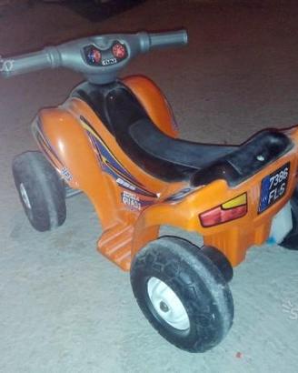 Quad arancione per bimbo da 1 a 4 anni