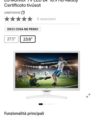 TV LG 24 pollici HD ready 