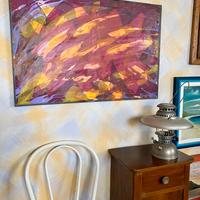 Opera moderna pittura acrilica