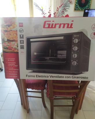 Girmi forno elettrico ventilato con girarrosto