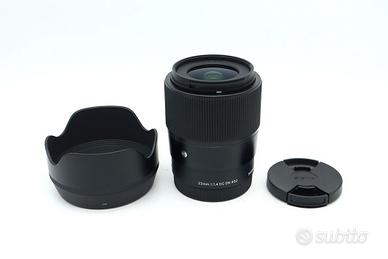 SIGMA 23mm F/1.4 DC DN per SONY E-MOUNT (APS-C)
