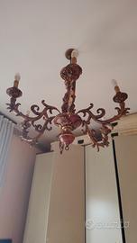 lampadario in stile barocco 