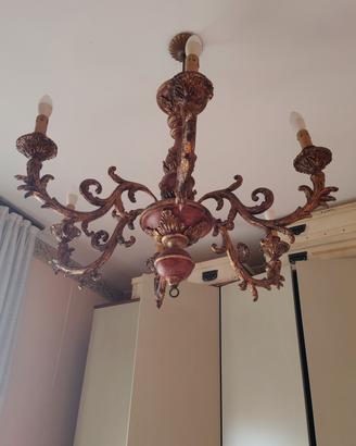 lampadario in stile barocco 