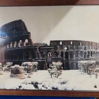 Quadro con Colosseo imbiancato