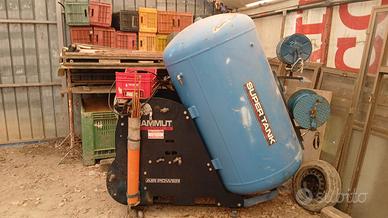 Compressore dell'aria + aste abbacchiatori