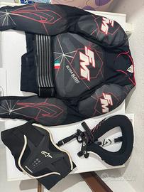 Pettorina FM Motocross con accessori