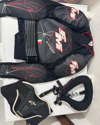 Pettorina FM Motocross con accessori