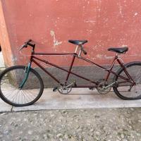 Bici tandem anni 70 funzionante